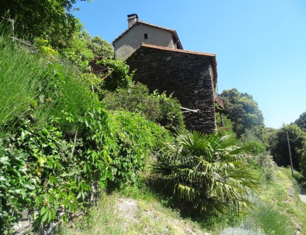 Propriété : Vue en contrebas de la bâtisse (2/2)